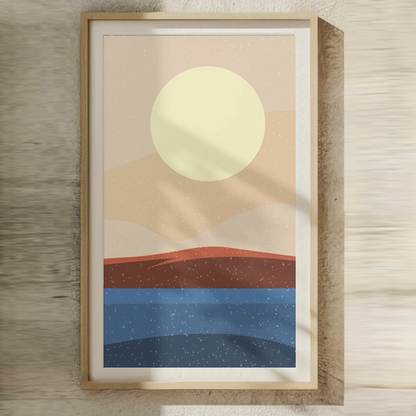 Dunes and Waves | Wall Art Set