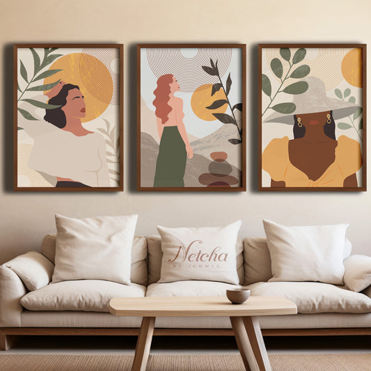 Radiant Women | Wall Art Set