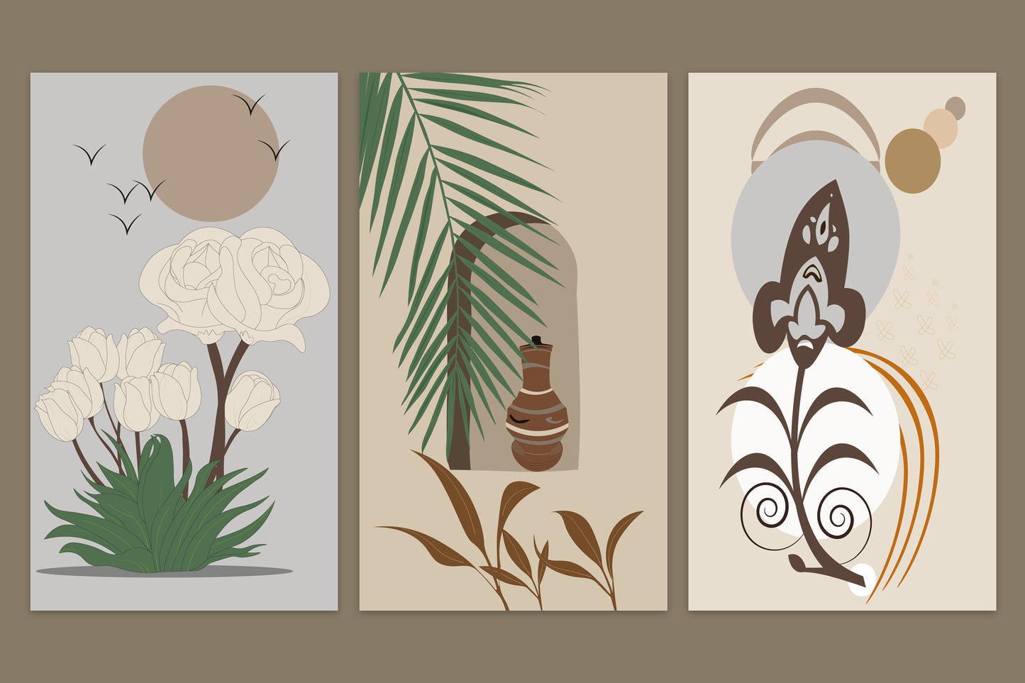 Timeless Flora | Wall Art Set