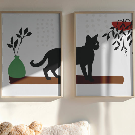 Curious Paws | Wall Art