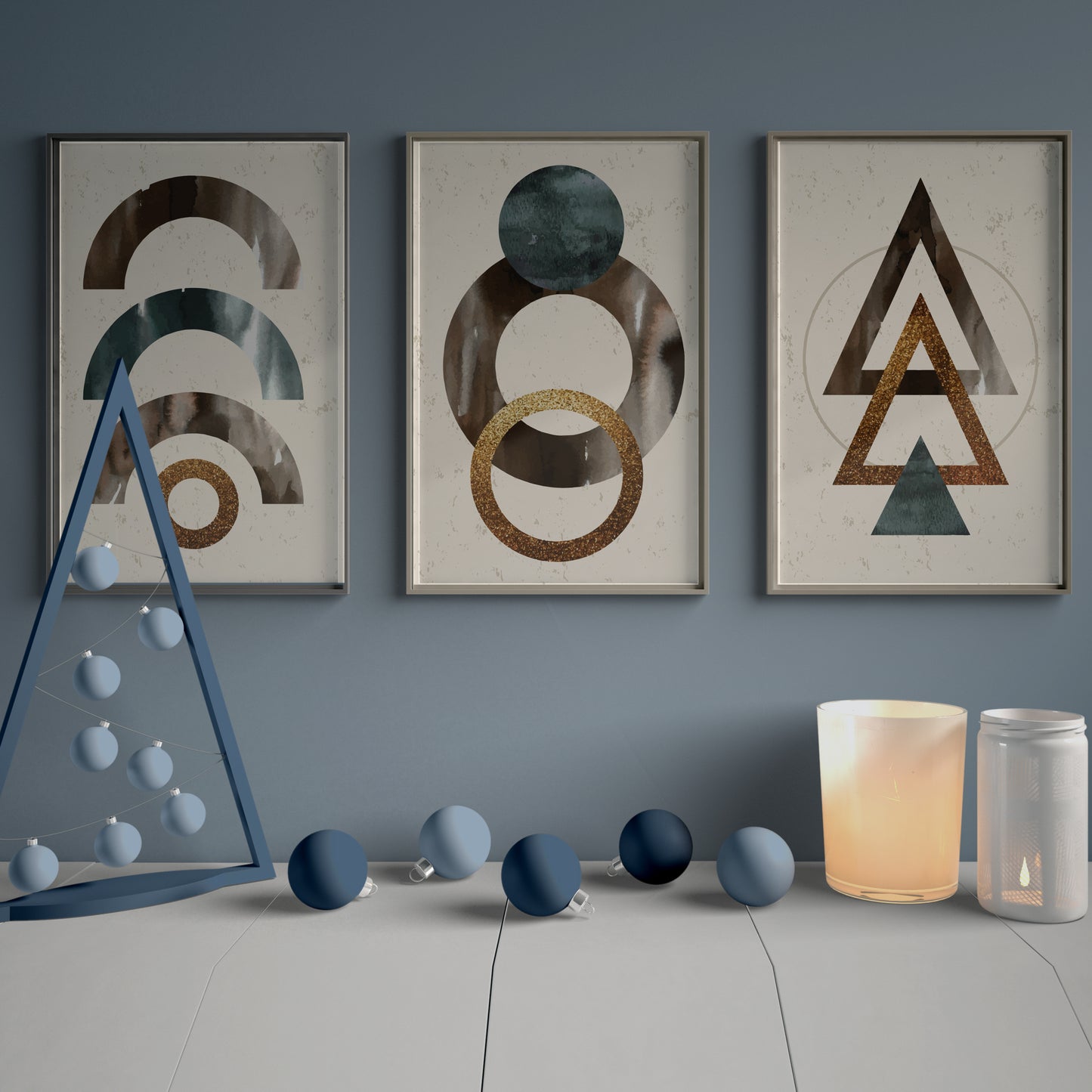 Flow of Shapes | Wall Art