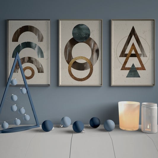 Flow of Shapes | Wall Art