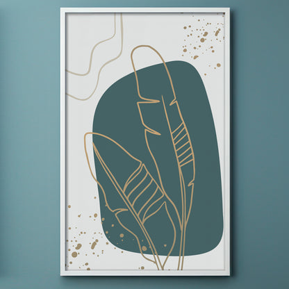 Golden Flora | Wall Art Set